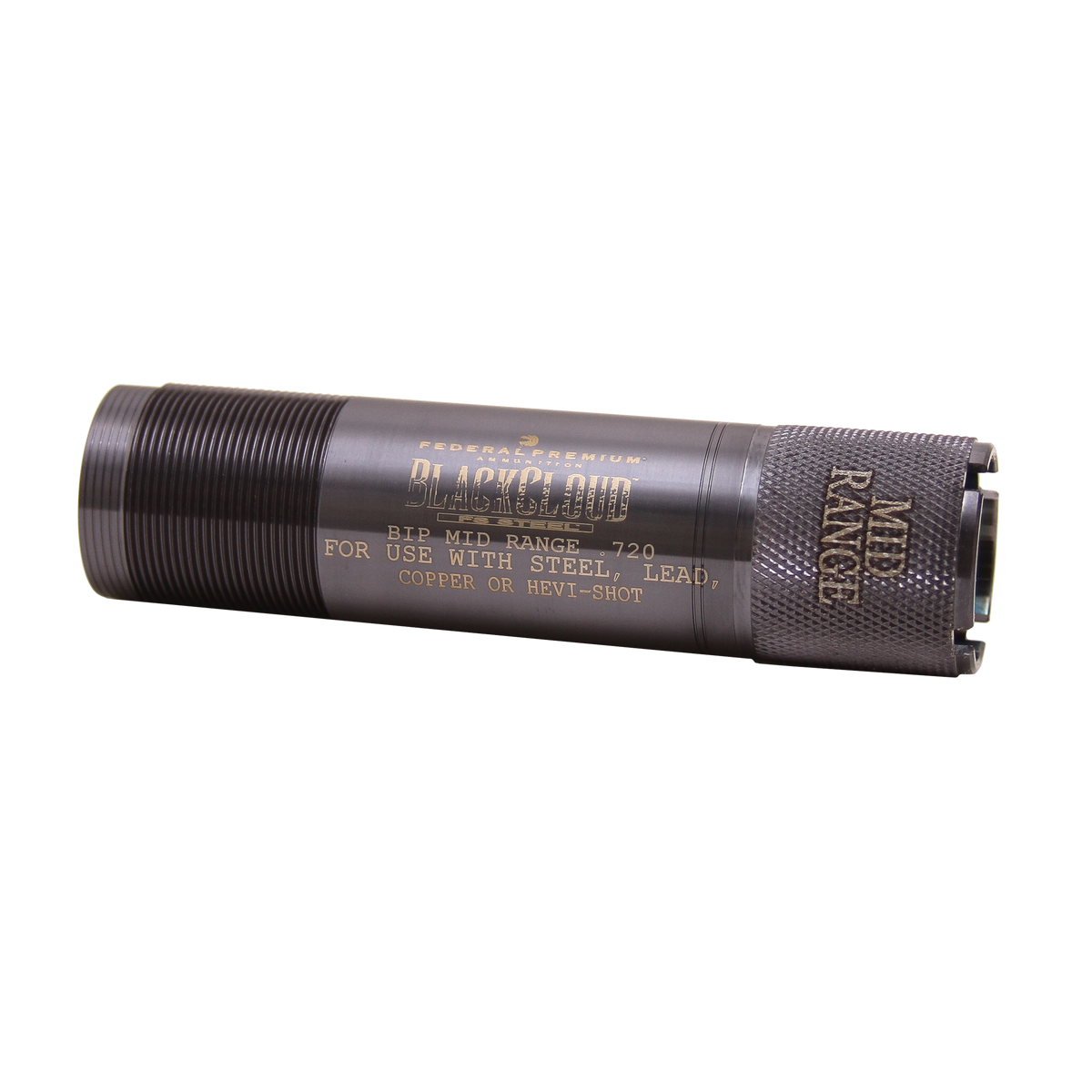Carlsons Black Cloud 12 Gauge Mid-Range .720 Invector Plus Choke Tube - Titanium Coated