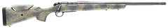 Bergara Rifles B-14 Wilderness Sierra 6.5 PRC 20" 3+1 Bolt-Action Rifle - Sniper Gray Cerakote, Woodland Camo Stock