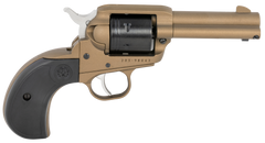 Ruger Wrangler 22 LR 3.75" 6-Shot Revolver - Burnt Bronze Cerakote - Black Birdshead Grip
