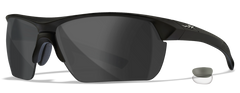 Wiley X Guard Advanced 4004 Safety Glasses - Matte Black Frame - Grey/Clear Lenses