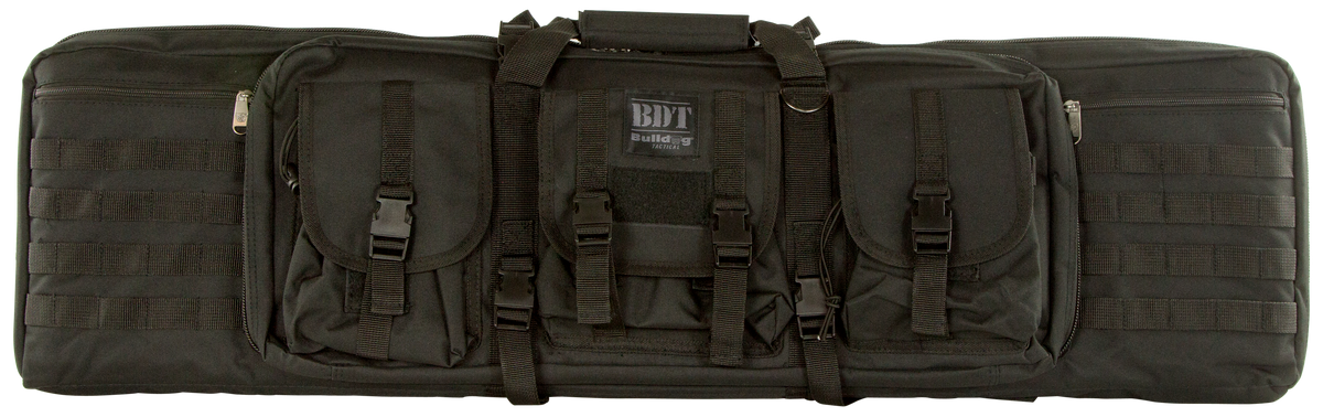 Bulldog BDT Tactical 43" Single Rifle Case - Black Nylon