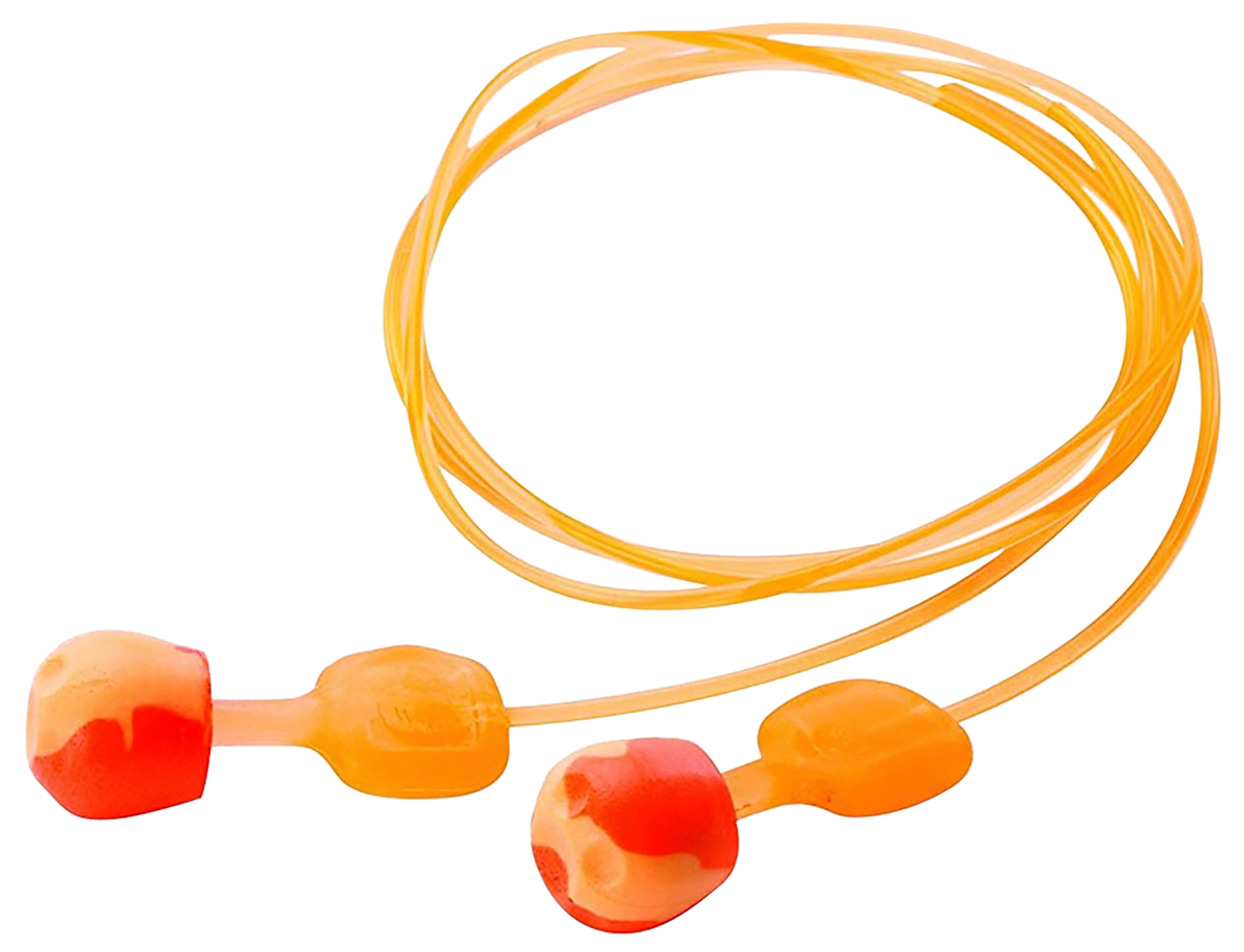 Howard Leight TrustFit Pod Earplugs Foam 28 dB Behind The Neck Corded Orange Adult - 3 Pair
