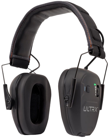 Allen Ultrax Bionic 22 dB Bluetooth Earmuff Midnight Gray - Over the Head