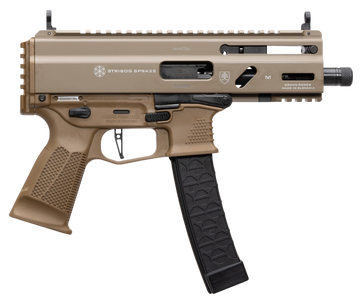 Grand Power Stribog SP9A3S 9mm Luger 5.5" 30+1 Semi-Auto Pistol - FDE