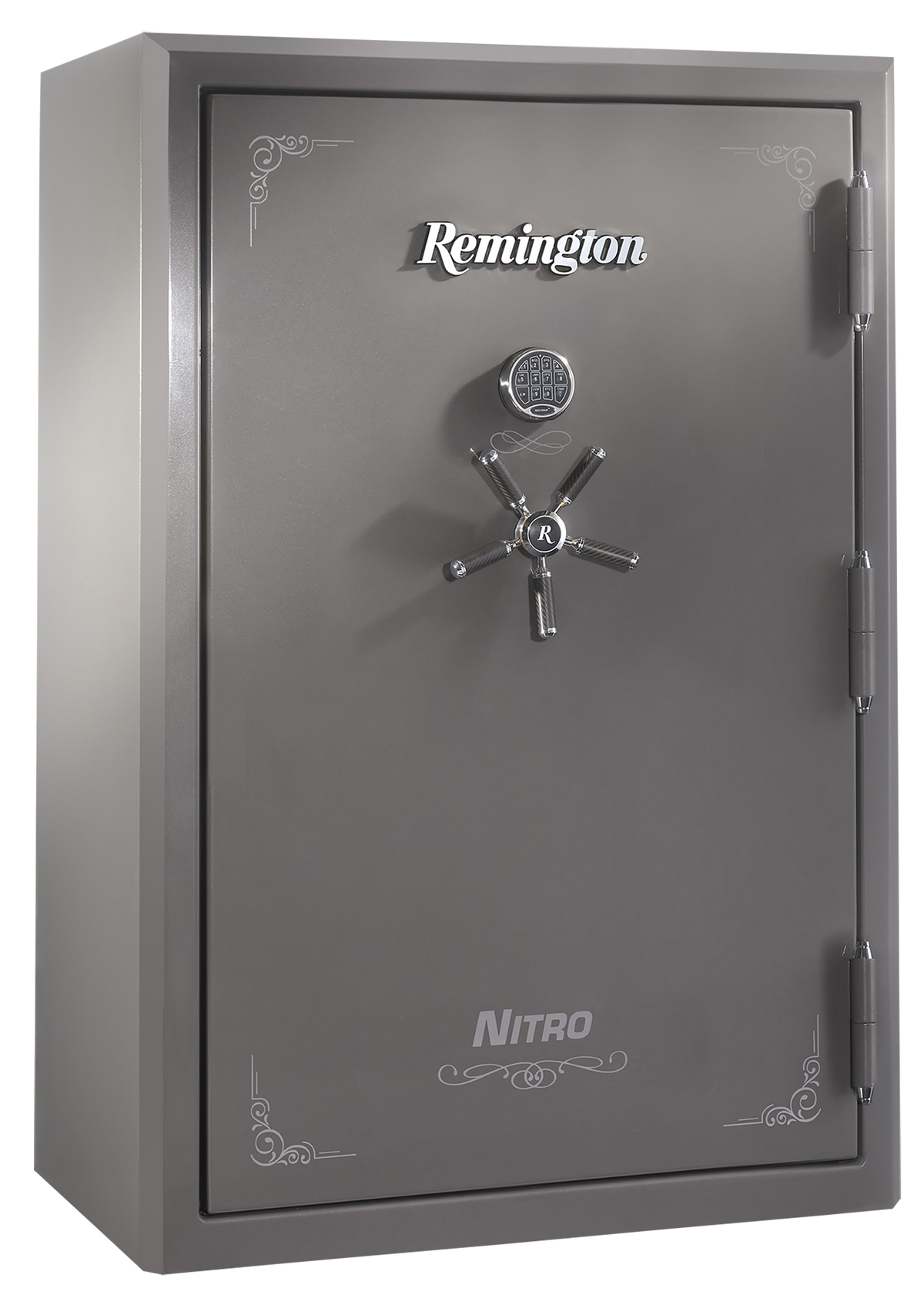 Sports Afield Seltzer SECSAR6556N 56+8 Fireproof Gun Safe - 90 Min @ 1800F - Seltzer Gray-Gloss Metallic