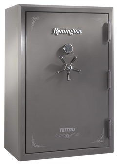Sports Afield Seltzer SECSAR6556N 56+8 Fireproof Gun Safe - 90 Min @ 1800F - Seltzer Gray-Gloss Metallic