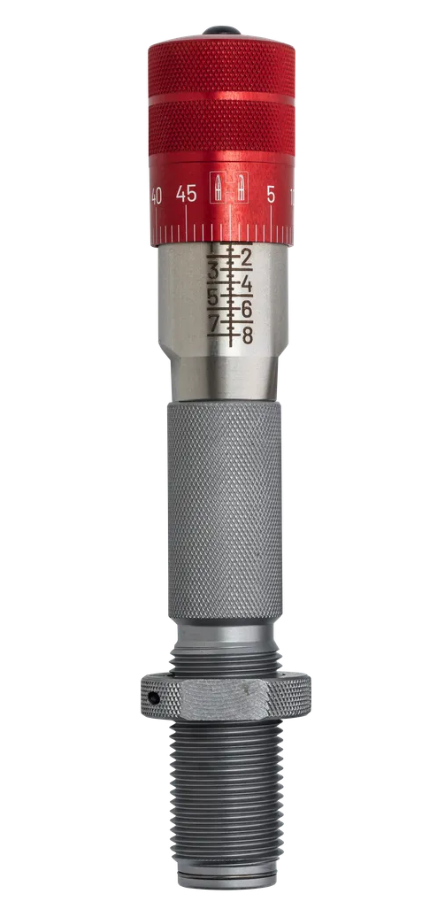 Hornady Match Grade Die Set 257 Weatherby Mag Full Length with Click-Adjust Micrometer