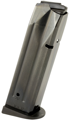 CZ 75 TS / Czechmate 9mm Luger 20-Rd Steel Pistol Magazine