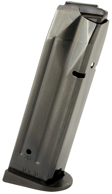 CZ 75 TS / Czechmate 9mm Luger 20-Rd Steel Pistol Magazine
