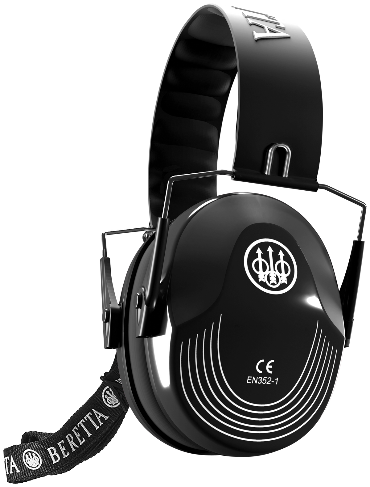Beretta Safety Pro Earmuff 25 dB Black Hearing Protection