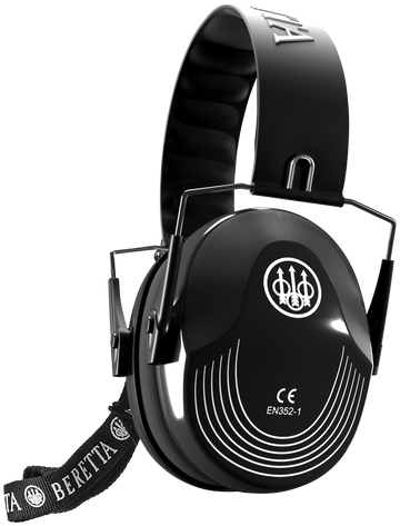 Beretta Safety Pro Earmuff 25 dB Black Hearing Protection