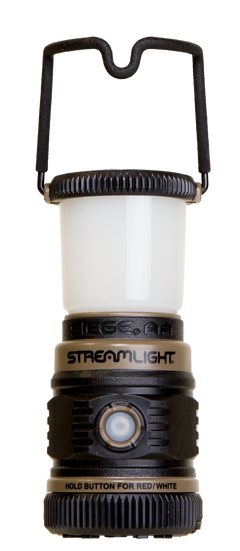 Streamlight Siege AA 50/100/200 Lumen White/Red LED Lantern - Coyote