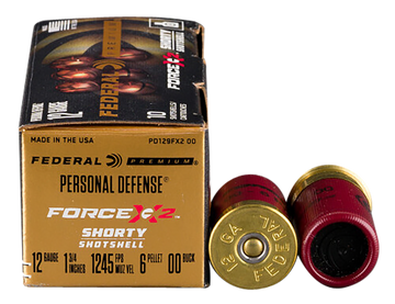 Federal Premium Force X2 12 Gauge 1.75" 6 Pellet 00 Buck Shot 10 Rd - Box or Case
