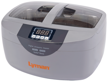 Lyman Turbo Sonic 2500 Ultrasonic Case Cleaner 2.6 qt Gray