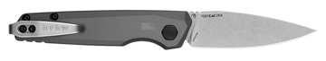 Kershaw Launch 18 2.79" Folding Spear Point Plain Stonewashed CPM-154 Automatic Knife