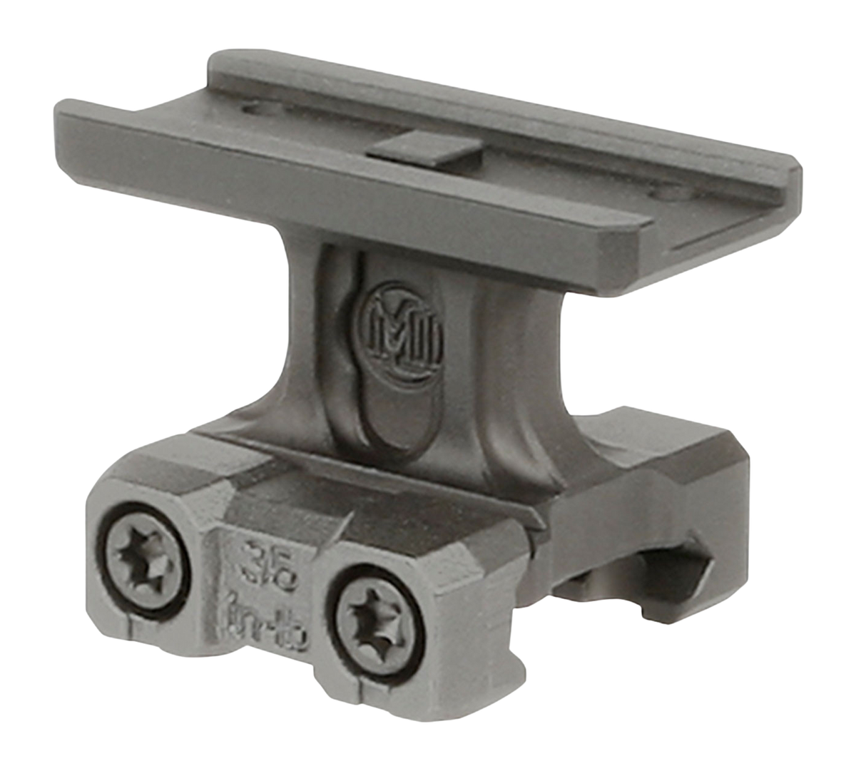 Midwest Industries MK2 T2 Aimpoint Optic Mount 1/3 Co-Witness - Black Hard Coat Anodized