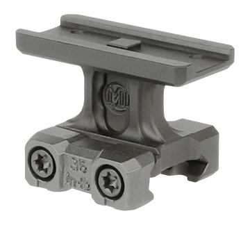 Midwest Industries MK2 T2 Aimpoint Optic Mount 1/3 Co-Witness - Black Hard Coat Anodized