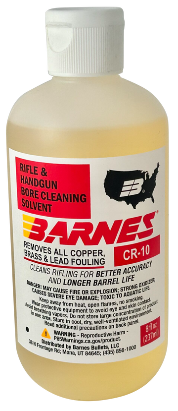 Barnes Bullets CR-10 Bore Cleaner 8 oz Squeeze Bottle
