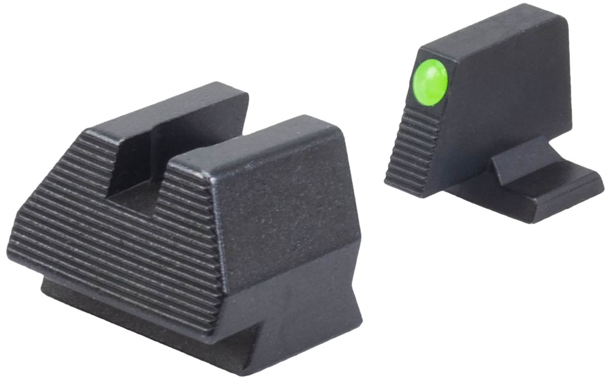 HK Night Sight Set Fixed Extended Green Tritium - Fits H&K VP9 OR 9mm Luger