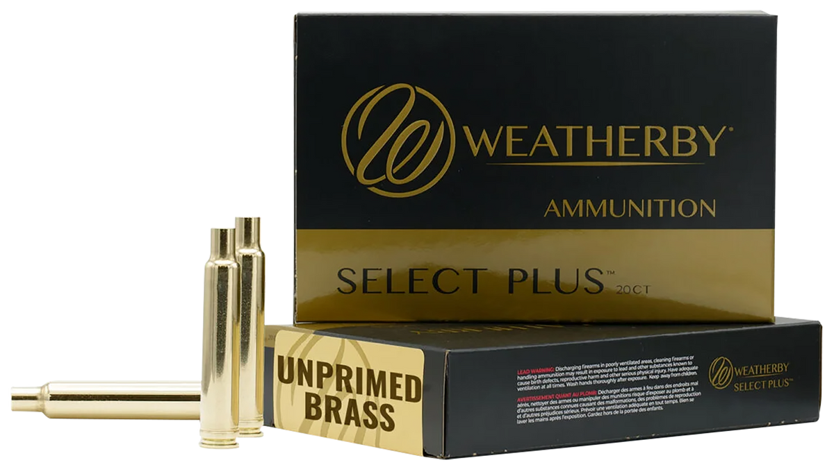Weatherby BRASS303 30-378 Weatherby Mag Unprimed Brass Rifle Cases 20/Box