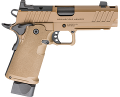 Springfield Armory 1911 DS Prodigy Comp 9mm Luger 4.25" 20+1 Semi-Auto Pistol - Coyote Brown