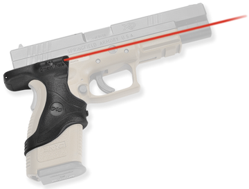 Crimson Trace LG-446 Lasergrips Springfield XD Red Laser Black Polymer