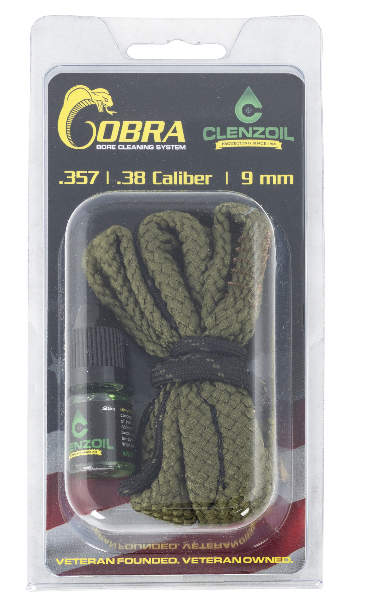 Clenzoil 2151 Bore Cleaning System .38/357/9mm Bronze Brush