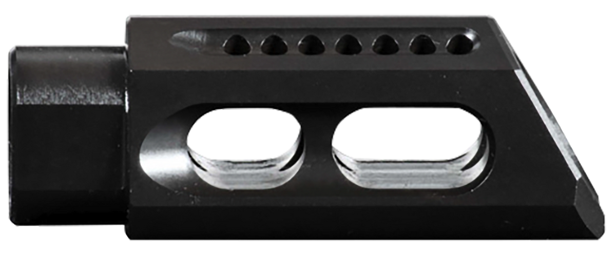 Yankee Hill 3085MBA Slant Muzzle Brake .30 Cal 5/8x24 Black Steel 2.75"