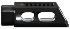Yankee Hill 3085MBA Slant Muzzle Brake .30 Cal 5/8x24 Black Steel 2.75"