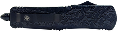 Templar Knife MMDG131 Gen II Maiden Gloss Slim 3.43" OTF Dagger Plain 440C Black Oxide Stonewashed Aluminum Handle