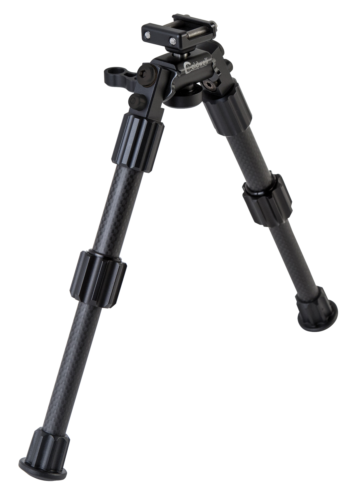 Caldwell Accumax Premium Pic Rail Bipod 6-9" Black Carbon Fiber