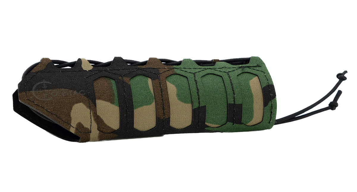 Cole-Tac SD Handguard Wrap No Slots M81 Woodland Squadron 6.5"