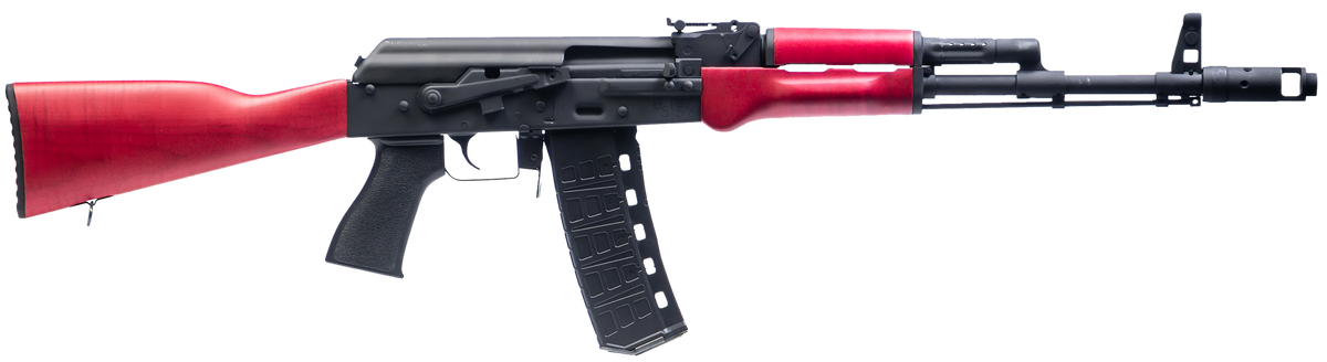 Century Arms BFT 5.56x45mm 16.25" 30+1 Semi-Auto Rifle - Matte Red Wood Stock