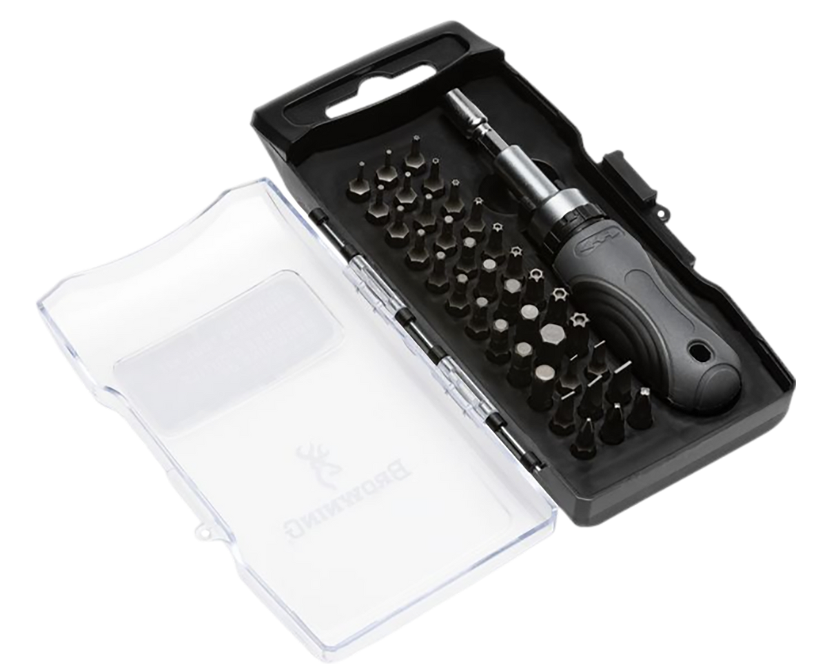 Browning 12450 38-Piece Firearm Tool Kit Black