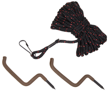 Allen 54 Bow & Gun Rope Treestand 20 ft Black/Red - 2 Hangers