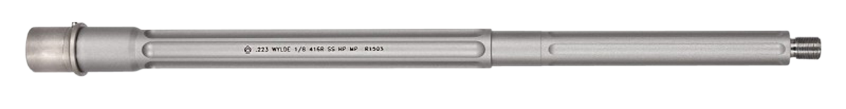 Ballistic Adv Premium Series 223 Wylde 16" SPR Fluted Midlength Barrel - 416R Stainless, Bead Blasted, AR-15