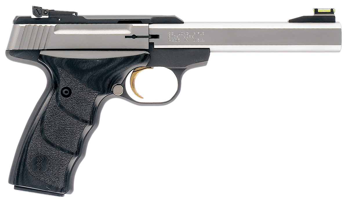 Browning Buck Mark Plus 22 LR 10+1 5.50" Slab Side Semi-Auto Pistol - CA Compliant
