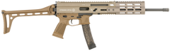 Grand Power Stribog SP9A1 9mm Luger 16" 30+1 Semi-Auto Rifle - Flat Dark Earth