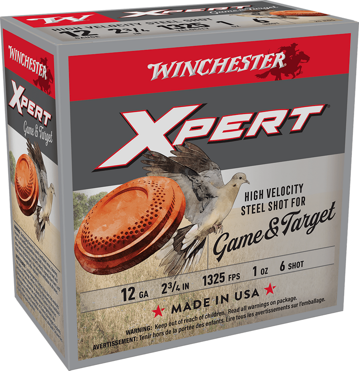 Winchester Ammo Super X Xpert High Velocity 12 Gauge 2.75" 1 oz 6 Shot - Box or Case