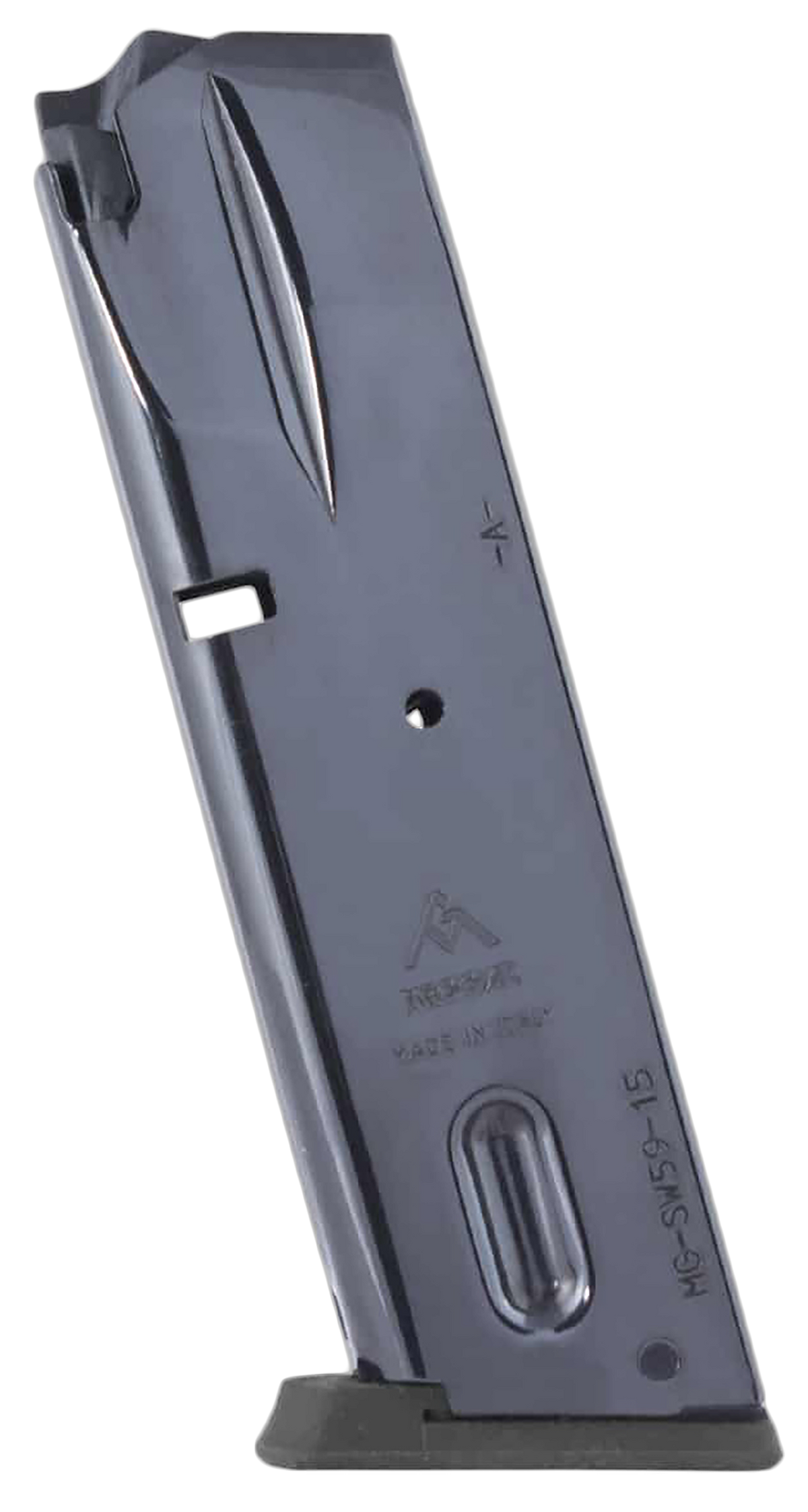 Mec-Gar S&W 5900/915/910/659 9mm Luger 15rd Black Nickel Magazine
