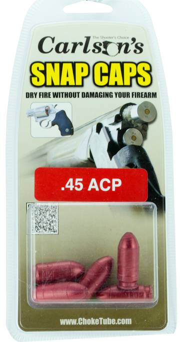 Carlsons Snap Cap 45 ACP Aluminum 5-Pack