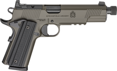 Springfield Armory 1911 Operator AOS .45 ACP 5.75" 8+1 Semi-Auto Pistol - OD Green Cerakote - Threaded