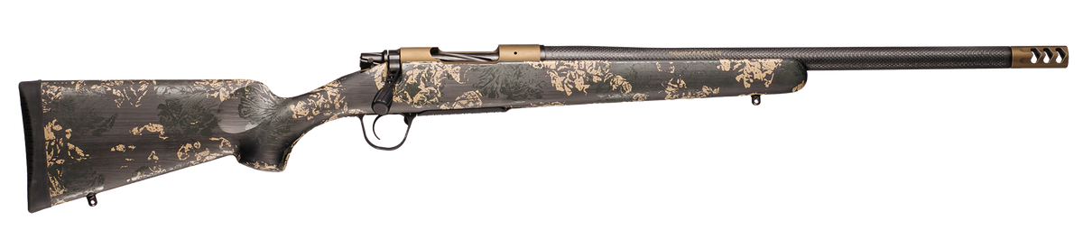 Christensen Arms Ridgeline FFT 25 Creedmoor 24" 4+1 Bolt-Action Rifle - Black / Tan / Green