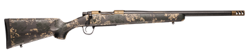 Christensen Arms Ridgeline FFT 25 Creedmoor 24" 4+1 Bolt-Action Rifle - Black / Tan / Green
