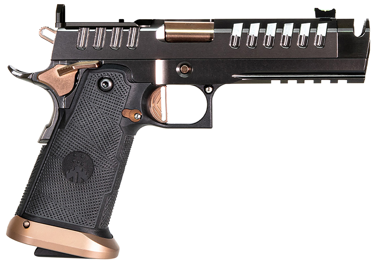 Watchtower Firearms Apache DS 1911 9mm Luger 4.6" 17+1 Semi-Auto Pistol - Compensator
