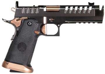 Watchtower Firearms Apache DS 1911 9mm Luger 4.6" 17+1 Semi-Auto Pistol - Compensator
