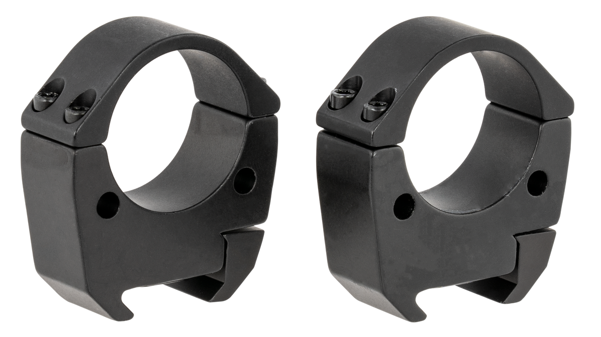Talley TMS30H Modern Sporting 30mm Tube High Scope Ring Set - Black Anodized Aluminum - Picatinny Rail
