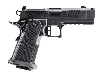 Alpha Foxtrot AF1911 Romulus Compact 9mm Luger 3.5" 20+1 Semi-Auto Pistol - Black DLC Threaded Compensated