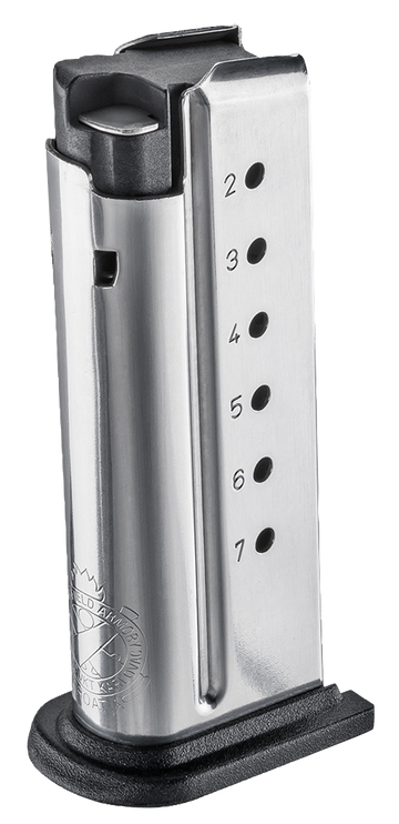 Springfield Armory XDS0907 XD-S 9mm Luger 7-Round Stainless Steel Magazine