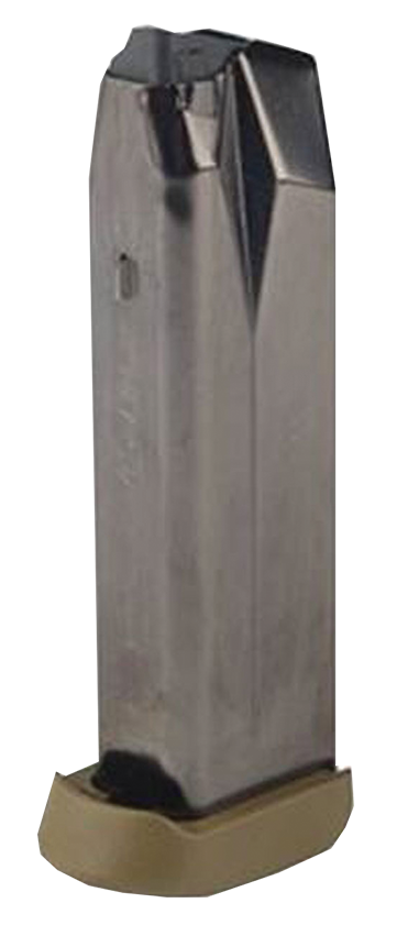 FN FNX-45 45 ACP 10-Rd Black/FDE Stainless Steel Pistol Magazine